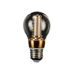 Bombilla de filamento led, base de China, E27, E14, 2W, 4W, 6W, A60, A80, G45, precio más bajo