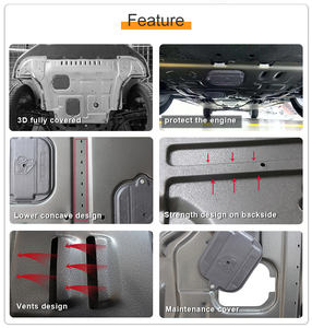 แผ่นกันกระแทกเครื่องยนต์ 3 มิติ คุณภาพสูง สำหรับรถยนต์ปี 2023 ขึ้นไป ป้องกันใต้ท้องเครื่องยนต์ ของแท้จากโรงงาน - Product Image 5