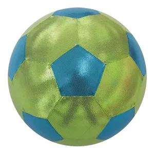 25cm Hot Sale Shiny Cloth Stoff Aufblasbar Günstiger Preis Beach Soccer Riesen spielzeug ball
