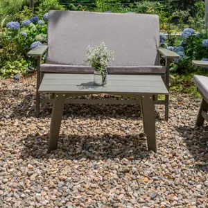 Neues Design Gartenmöbel Recycelter Adirondack-Plastik tisch
