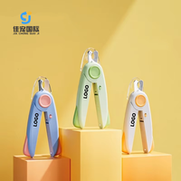 Coupe-ongles lumineux pour animaux de compagnie, ciseaux de toilettage pour animaux de compagnie, outil sûr en acier inoxydable, coupe-ongles lumineux pour chat et chien, coupe-ongles pour animaux de compagnie