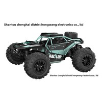 Voiture tout-terrain électrique en métal à l'échelle 1:16, 4x4, haute vitesse, type Big Foot, pour grimper, jouet d'extérieur pour les 14 ans et plus