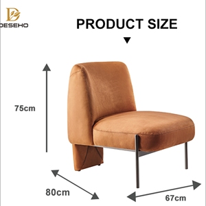 Simplicité italienne moderne ensemble de chaises de loisirs inclinables en cuir velours tissu pour la maison sectionnel salon caractéristiques pour la toux - Product Image 6