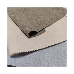100% <span class=keywords><strong>laine</strong></span> mérinos tricoté tissu <span class=keywords><strong>laine</strong></span> <span class=keywords><strong>bouillie</strong></span> tissus vente chaude style pour hommes femmes garçons filles manteaux vestes - Product Image 4