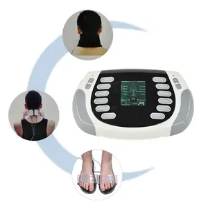 Most Sell Product 2024 Electronic Muscle Stimulator Portable Neck Foot lOW Back Breast Body Massage Pain Relief Therapy Machine