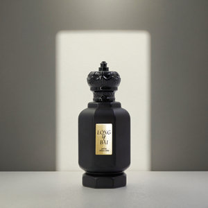 Factory Luxury Custom Clear Pump Crimp Empty Clear 30ml 50ml 100ml Perfume <b>Bottle</b> Glass With Packaging <b>Box</b> - Product Image 1