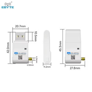 Módulo USB de Largo Alcance Ebyte ODM E22-400T22U SX1268 con Actualización de Firmware, Módulo Inalámbrico LoRa de Espectro Extendido - Product Image 2