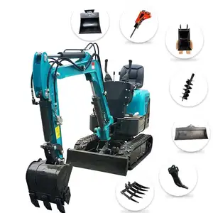 Hydraulische Crawler Mini Graafmachine 0.8 Ton Digger Micro Mini Graafmachine Prijzen Kleine China Gebruikte Motoren Japan Motor