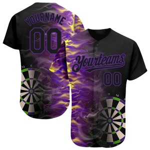 Patrones 3D Personalizado sublimado llama Imprimir botón Arriba dardos camisas Jerseys Ropa - Product Image 4