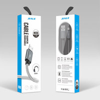 Kabel USB a ke Type C Anyaman Nilon & Logam Grosir, Pengisian Cepat 2.4A, Transfer Data dengan Konduktor Tembaga Murni, Ramah Lingkungan