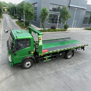 Camiones de Remolque HOWO de 3 Toneladas con Volante a la Derecha, Camiones de Recuperación con Plataforma Plana en Venta - Product Image 5