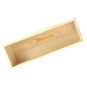 Cetakan Silikon Persegi Panjang Tebal untuk Pembuatan Sabun DIY, Kit Cetakan Silikon dengan Kotak Kayu dan Kotak Kayu dengan Cetakan - Product Image 5