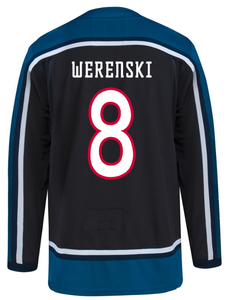 2024 Nouveaux maillots de hockey sur glace cousus Columbus 9 Ivan Provorov 13 Johnny Gaudreau 29 Patrik Laine 38 Boone Jenner 8 Werenski - Product Image 5