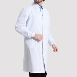 Bệnh Viện Tùy Chỉnh Trắng Áo Dài Tay Áo Của Bác Sĩ Đồng Phục Phòng Thí Nghiệm Bệnh Viện Dược Y Tế Đồng Phục Tùy Biến Phòng Thí Nghiệm Áo Khoác - Product Image 2