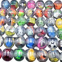Jouets en capsules plastiques pas chers pour distributeurs automatiques, mini-œufs surprise Gashapon de 32/45/75 mm, vente en gros d'usine