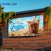 Layar LED Luar Ruangan Produsen Layar Video LED P10 Billboard LED Tetap Papan Digital Periklanan