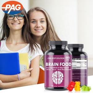 PAG Oem תוסף ויטמין <span class=keywords><strong>B</strong></span> KSM 66 אורגני Ashwagandha מוח מזון בריאות מזון Ashwagandha Gummies מוח מזון Gummy - Product Image 3