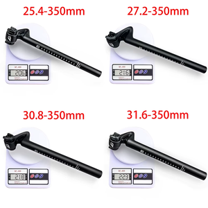 BIKEDOC SE02 MTB Sattelstütze Carbon Stoßdämpfende Sattelstütze Leichtgewicht 25mm Versatz Rennrad-Sattelstütze Mountainbike-Sattelrohr - Product Image 5