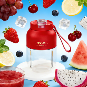 Mixeur Portable Sans Fil USB Rechargeable pour Jus, Broyeur à Glace pour Fruits et Légumes, Nouveau Modèle pour Voiture et Maison - Product Image 4