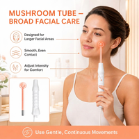 Nouveau Appareil Facial Haute Fréquence 4-en-1 de Soin de la Peau, Baguette de Massage pour le Visage, Machine de Thérapie Cutanée Darsonval