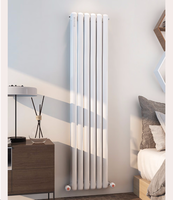 Radiateur décoratif vertical/horizontal SL50 en acier, colonne design, radiateur à eau chaude moderne pour chauffage central résidentiel