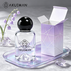 Cosmetic 30ml clear Glass Luxury Wholesale <b>Empty</b> Custom Perfume <b>Spray</b> <b>Bottle</b> with Box Packaging - Product Image 1