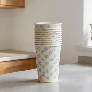 Gobelet à café en papier à paroi simple, durable, imprimé sur mesure, de qualité alimentaire, jetable, pour emporter - Product Image 1