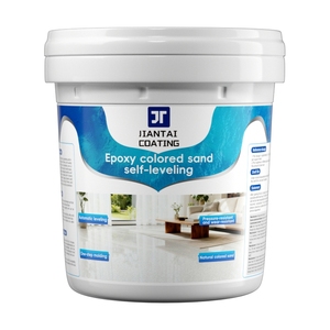 Pintura Epóxica de Alta Dureza y Resistencia al Desgaste para Pisos de Arena Coloreada, Sin Solventes, Autonivelante, con Efecto Mármol - Product Image 6