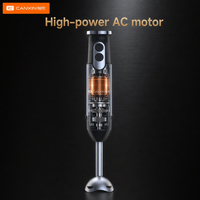 Mixeur Plongeant Électrique Commercial en Acier Inoxydable, Mousseur à Lait 2 Vitesses Grande Capacité pour Hôtels et Usage Domestique OEM ODM