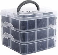620 pièces/boîte – Clips de fixation automobiles assortis pour garnitures de portières, pare-chocs, rivets de retenue, capots moteur et ailes