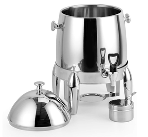 12L Stainless Steel Beverage Dispenser Hot and Cold Juice Dispenser Commercial Juice Urn Coffee Tea Milk Beverage <b>Server</b> <b>Buffet</b> - Product Image 3