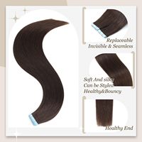 Extensions de Cheveux Naturels Remy 100%, 30 Pouces, Trame Épaisse, 100g/40 Pièces, Colle