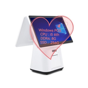 Nhà Máy Bán buôn Màn hình kép <span class=keywords><strong>POS</strong></span> Windows 15.6 "Tất cả trong một <span class=keywords><strong>POS</strong></span> máy màn hình cảm ứng <span class=keywords><strong>POS</strong></span> thiết bị đầu cuối Windows điểm bán - Product Image 1