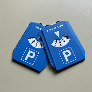 <span class=keywords><strong>Disque</strong></span> <span class=keywords><strong>de</strong></span> <span class=keywords><strong>stationnement</strong></span> personnalisé imprimé UV à prix abordable avec 2 porte-tickets, minuteur <span class=keywords><strong>de</strong></span> circulation européen et grattoir à glace - Product Image 3