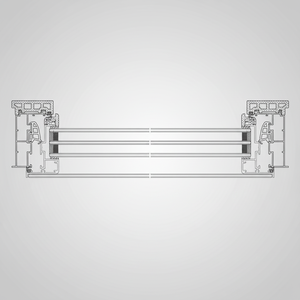 Ventana de Hotel Moderna sin Marco de Aleación de Aluminio con Vidrio Templado Low-E, Apertura Abatible, Rotura de Puente Térmico, Insonorización y Aislamiento Térmico - Product Image 5