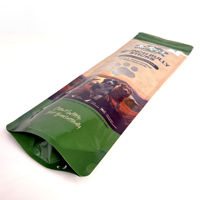 Sac d'emballage refermable à zip-lock en plastique composite pour aliments pour chats de grande taille avec impression personnalisée 2kg 5kg 10kg 15kg