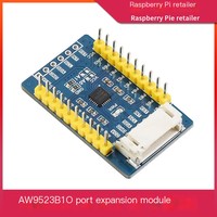 Carte d'extension GPIO Raspberry Pi 4B/3B/STM32, carte de développement MCU AW9523B, 16 ports IO, compatible Linux
