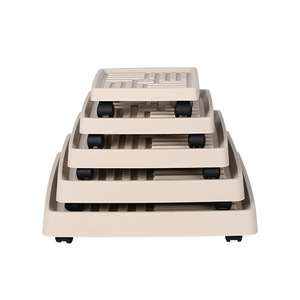 Support de plantes rond avec roulettes verrouillables et <span class=keywords><strong>soucoupe</strong></span> pour pot - Product Image 2