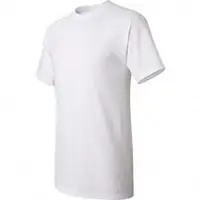 T-shirts blancs surdimensionnés pour hommes, taille personnalisée, t-shirt blanc uni pour hommes
