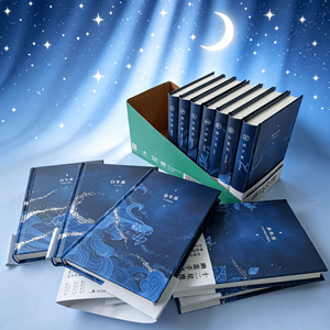 Fabricant professionnel d'impression <span class=keywords><strong>de</strong></span> livres en Chine, couverture en carton personnalisée, reliure cousue, impression offset, plastification brillante, livraison rapide - Product Image 1