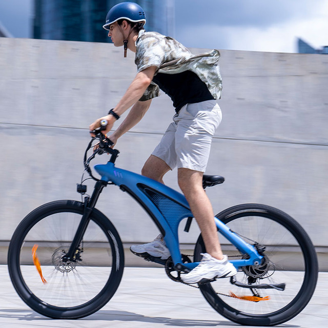 Brushless Electric Mountain Bike 48V Lithium 13AH 9-Speed Dual Disc Brake Sport Lightweight Aluminum Alloy Waterproof