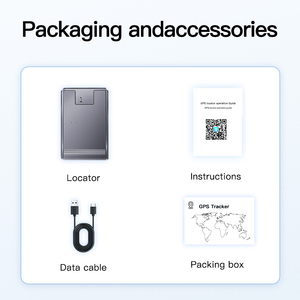 Mini traceur GPS Q12 Asie-Europe 2G+4G 20000MAH avec localisation en temps réel pour voitures, localisateur GPRS WiFi, suivi de véhicule, positionnement par application - Product Image 3