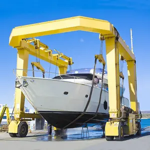 100 Ton 200 Ton 300 Ton 350 Ton Travel Lift Boat Lifting Crane For Sale