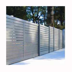 Pannelli di recinzione di alta qualità in alluminio di nuova progettazione da giardino in metallo tagliato al Laser scherma a parete Privacy alluminio acciaio Corten - Product Image 4