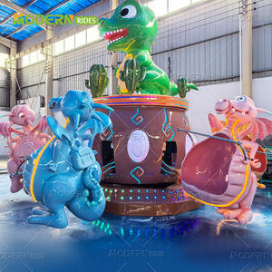 Atractivo Dinosaurio Inflable de Fibra de Vidrio y Acero para Parque de Diversiones, Apto para Interiores y Exteriores, en Venta - Product Image 2