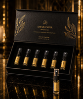Boîtes rigides magnétiques en papier artistique avec logo de marque personnalisé en relief pour l'emballage de parfums, coffrets cadeaux cosmétiques haut de gamme