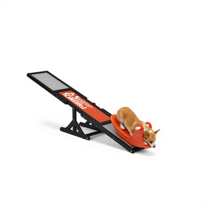 Rampa de Agilidad para Perros, Balancín Interactivo para Mascotas, Juguete de Movimiento Manual de Plástico, Estilo Deportivo, Patrón Sólido D0100XU909Y - Product Image 1