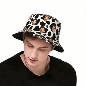 Chapeau Bob Unisexe Personnalisé avec Motif Dessin Animé – Accessoire de Mode Estival pour Voyages en Plein Air et Streetwear (Hommes & Femmes) - Product Image 1