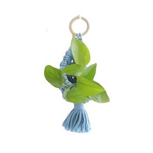<span class=keywords><strong>Cache</strong></span>-chaîne <span class=keywords><strong>Pot</strong></span> Tissé <span class=keywords><strong>Suspendu</strong></span> Jardinières 3Pcs Undershell Panier Clôture pour Semis Pots Rustique Mur Monté Fruits - Product Image 5