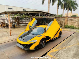 For McLaren MP4 12C Carbon Fiber Body Kit New Condition MP4 Upgrade 650S Style Front Bumper Rear Bumper <b>Block</b> Spoiler Mudboard - Product Image 3